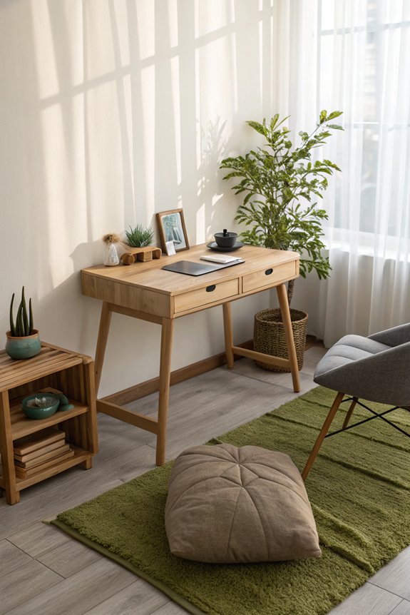 zen corner for mindfulness